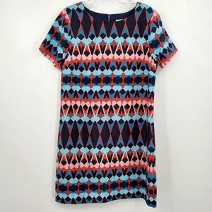 J.Crew Factory Printed Casual Mini Dress